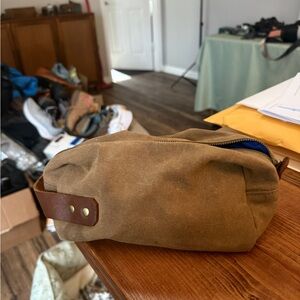 Blue claw co Canvas Travel Dopp Kit